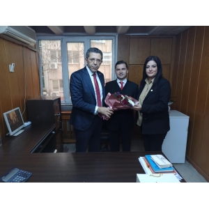 Denizli İyi Parti Milletvekili Yasin Öztürk ün odamızı ziyareti