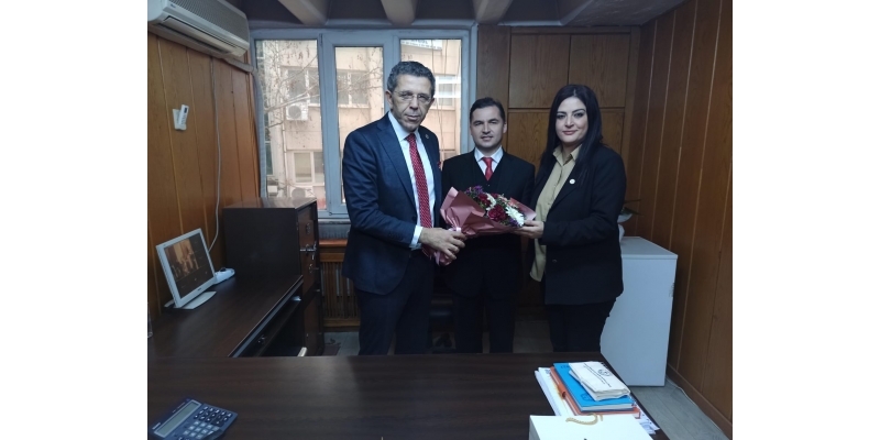 Denizli İyi Parti Milletvekili Yasin Öztürk ün odamızı ziyareti