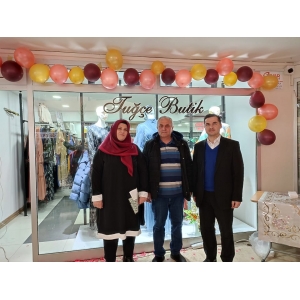 Tuğçe Butik yeni işyeri açılışını Başkan Ahmet CAN gerçekleştirdi