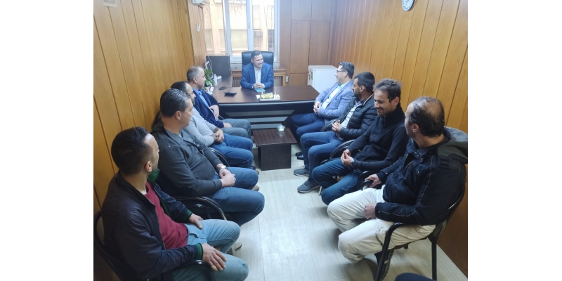HALI YIKAMACILAR DERNEĞİ MENSUBU ÜYELERİMİZ ODAMIZI ZİYARET ETTİ
