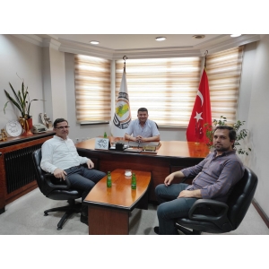 Dokumacılar Odası Başkanı VAROL İNCİ yi ziyaret ettik