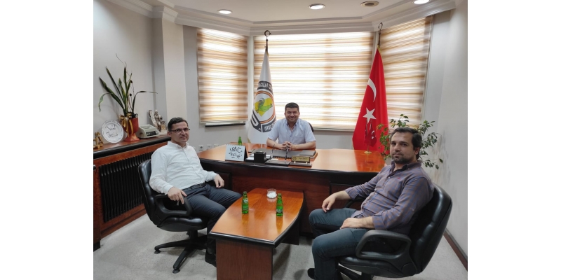 Dokumacılar Odası Başkanı VAROL İNCİ yi ziyaret ettik
