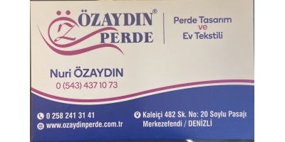 PERDE TASARIM VE EV TEKSTİLİ İLE HİZMETİNİZDE