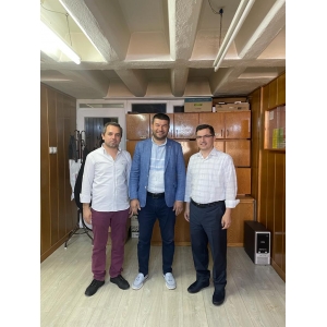Kardeş odamız Denizli Dokumacılar Odası Başkanı Sevgili kardeşim Varol İnci odamızı iade-i ziyarette bulundu.