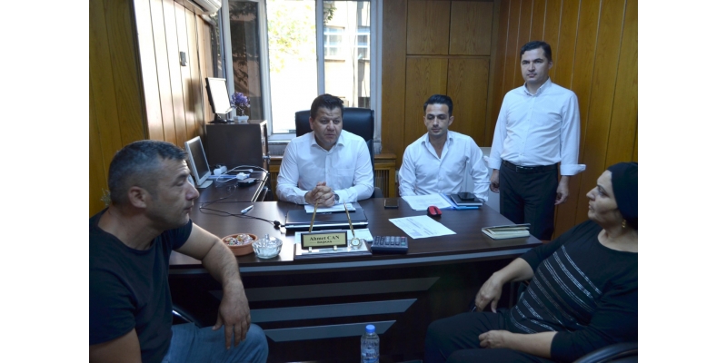 ODAMIZDA KOSGEB İL MÜDÜRÜ AZİZ ACAR TARAFINDAN BİLGİLENDİRME TOPLANTISI YAPILDI
