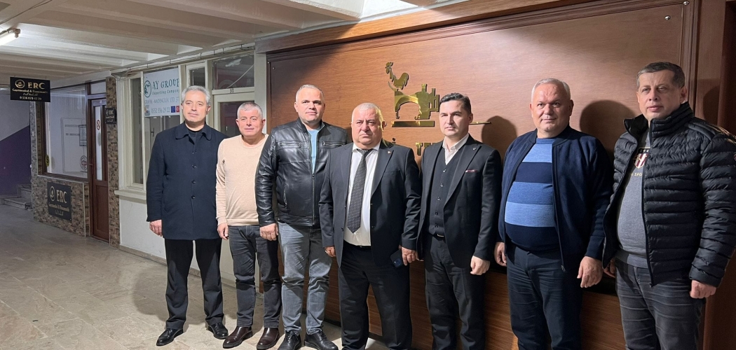 Denizli Esnaf Odaları Birliği Başkanı Mehmet Ali ERBEĞİ ve yönetimi odamızı ziyaret ettiler