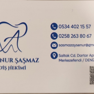 Diş Hekimi Dt.Ayşenur Şaşmaz