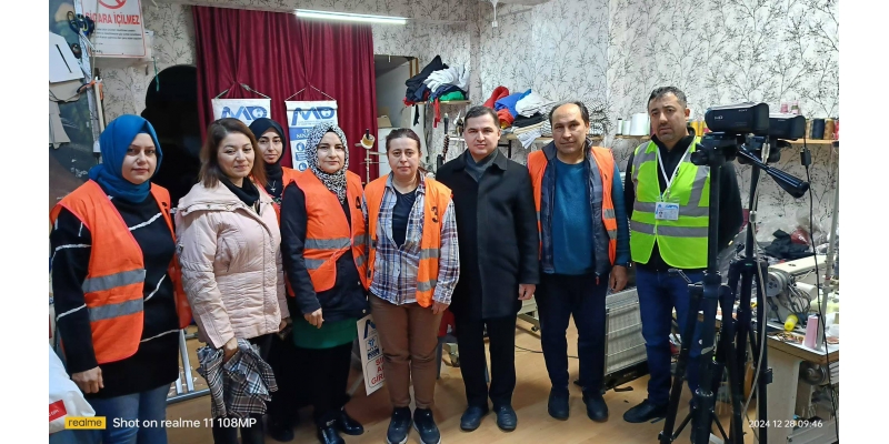 Denizli Terziler Odasında Uluslararası mesleki yeterlilik belgesi sınavları tamamlandı.