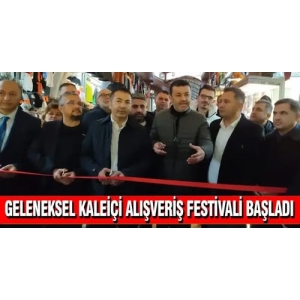Geleneksel Kaleiçi Alışveriş Festivali başladı