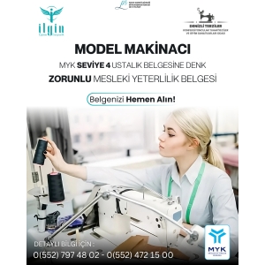 TERZİLER MESLEKİ YETERTLİLİK BELGESİNİ ALDINIZ MI