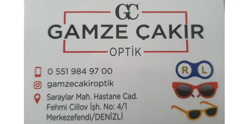 GAMZE ÇAKIR OPTİK